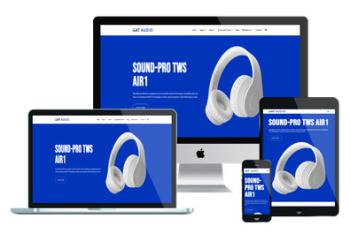 AT Audio Premium Responsive Audio website template